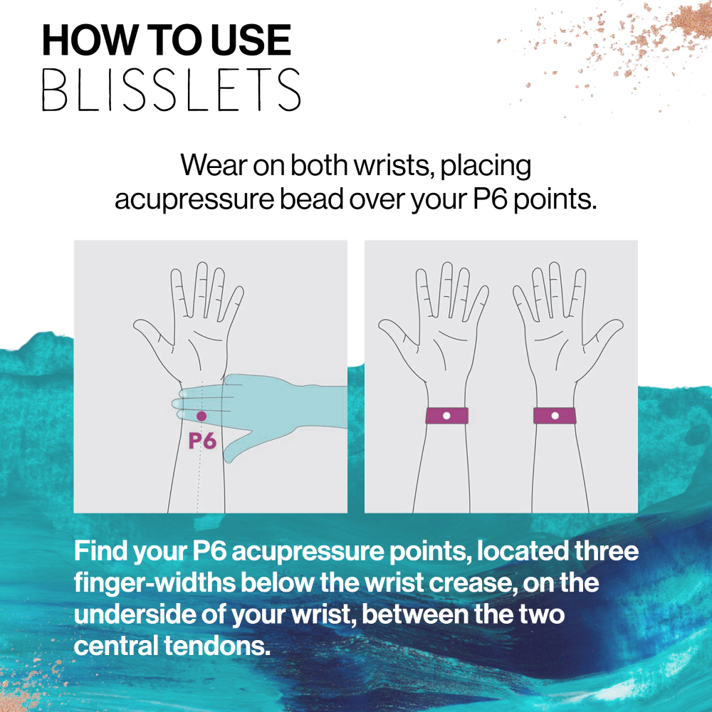 Ana Duo Nausea & Anxiety Relief Bracelets Blisslets