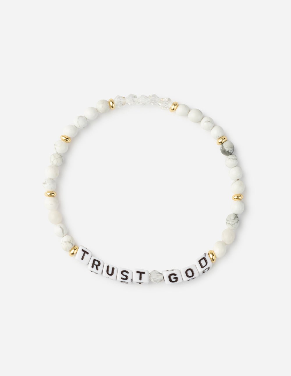 Trust God Letter Bracelet Elevated Faith