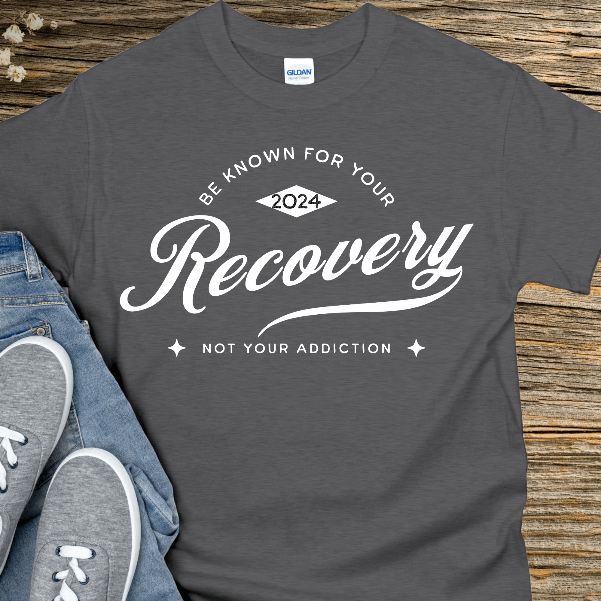 Custom Recovery T-Shirt | Inspiring Sobriety |  Be Known For Your Recovery
